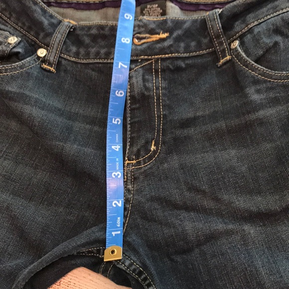 a.n.a Dark Wash Mid-Rise Skinny Jeans Size 31 aka 12P - Picture 8 of 9